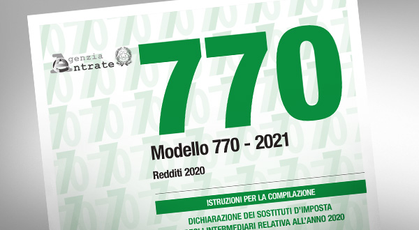 Il nuovo modello 770/2025
